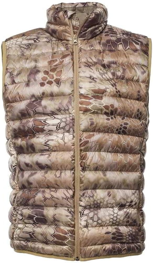 Kryptek Mens Cirius Down Vest: Clothing