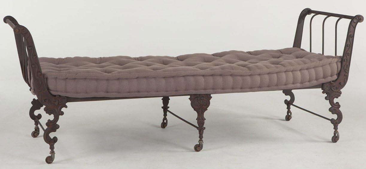 Industrial Loft Iron Filigree Daybed Twin Size