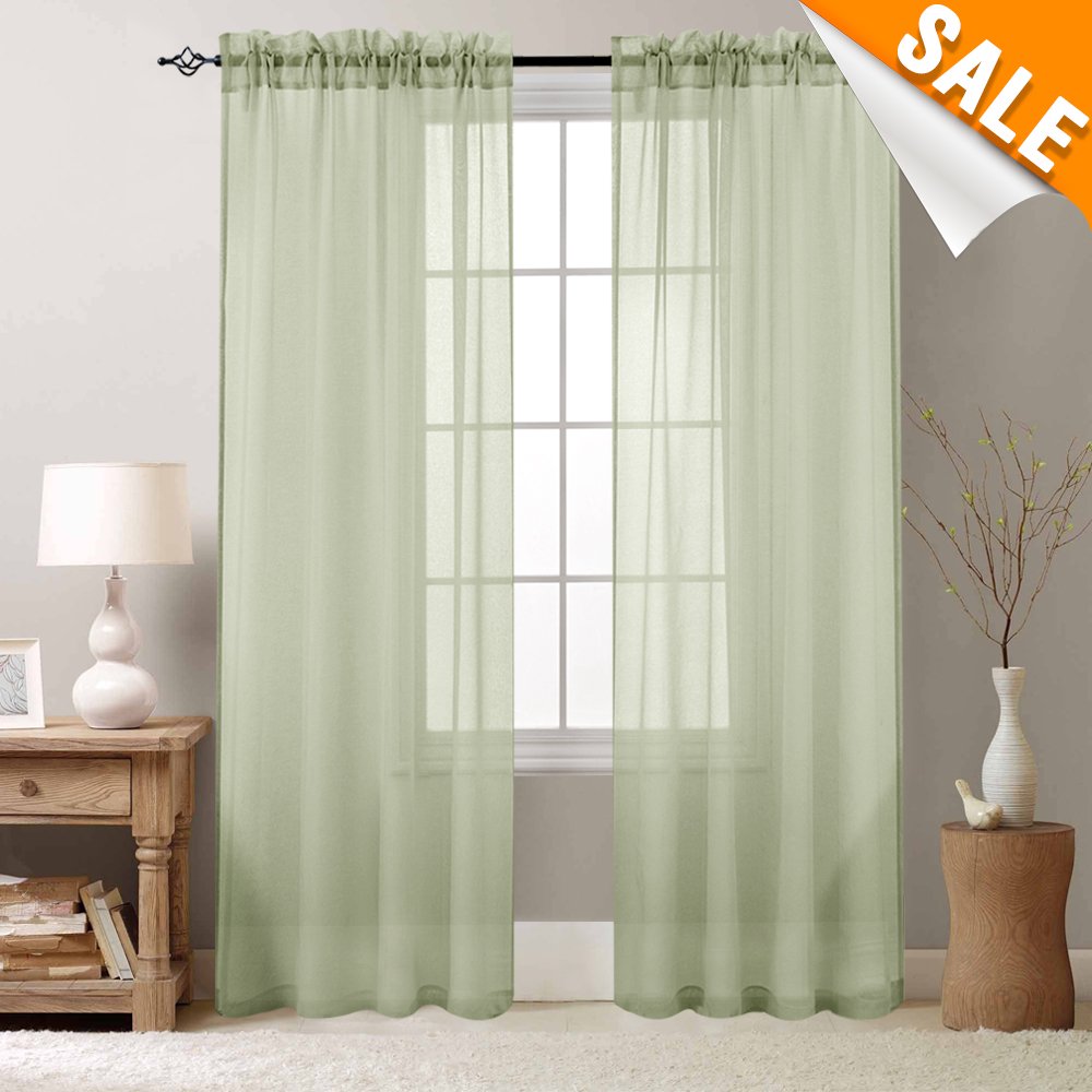 Best light green curtains for living room