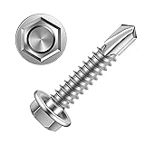 #12 x 1-1/4" (1/2" to 3" Available) Hex Washer Head