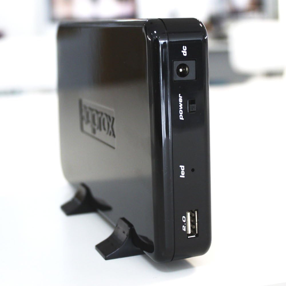 APPROX 3.5-Inch HDD SATA I/II Enclosure with USB 2.0 Connection - Black - Image 5