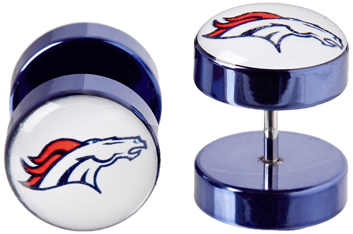 Siskiyou NFL Denver Broncos Faux Ear Plug