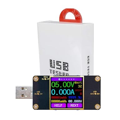 diymore TFT USB Multimeter Tester Spannungsprüfer Stromtester Voltmeter Stromzähler Amperemeter Batterieladung Widerstandstes