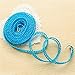 Schoolsupplies 1pcs 5M Portable Clothesline Outdoor Indoor Home Travel Windproof Drying Retractable Non-Slip Washing Clothes Hanger Line