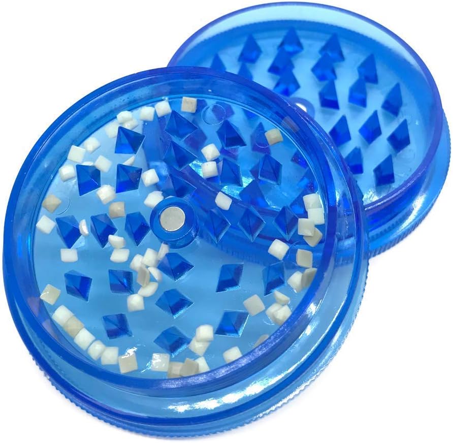 5D DIY Diamond Painting Tools Drill Separator for Full & Partial Drill, Painting Supplies Diamond Drill Grinder Beads Divider Separated Stuck Diamonds Diamond Painting Kits for Adults (Blue)