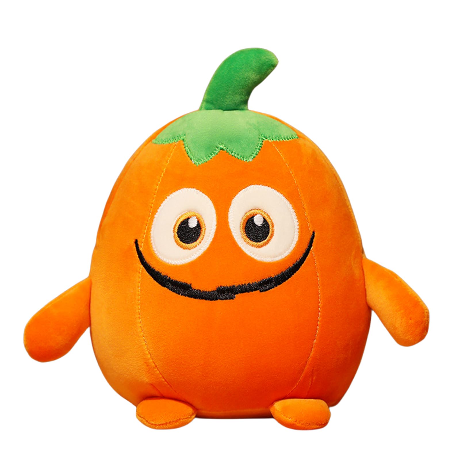 COSORO Halloween Pumpkin Plush 20cm Cute Orange Thanksgiving Pumpkin Plush Pillow Doll Soft Soft,Halloween Stuffed Animal umpkin Plushie Pillow or Thanksgiving Gift