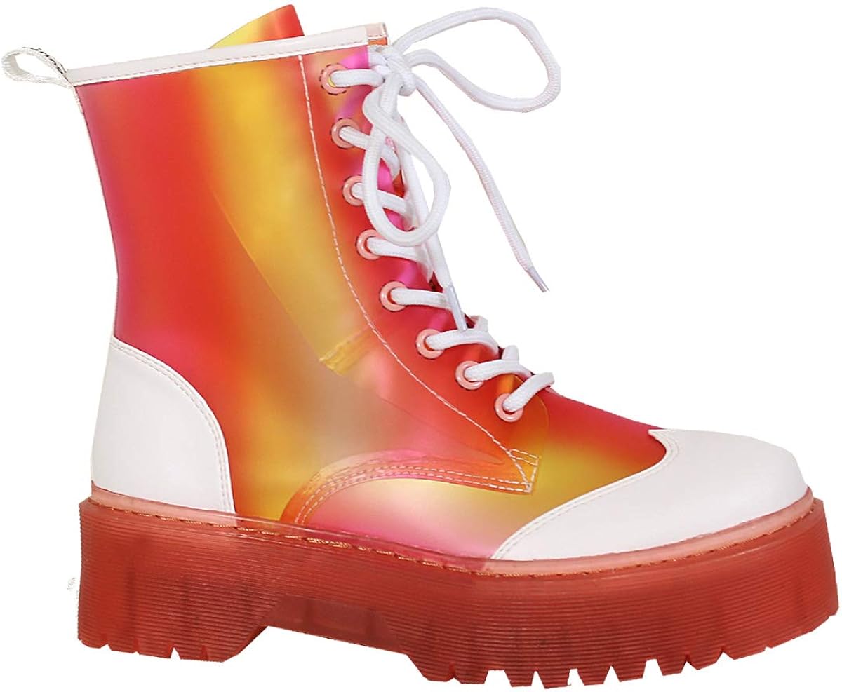 kenzo combat boots