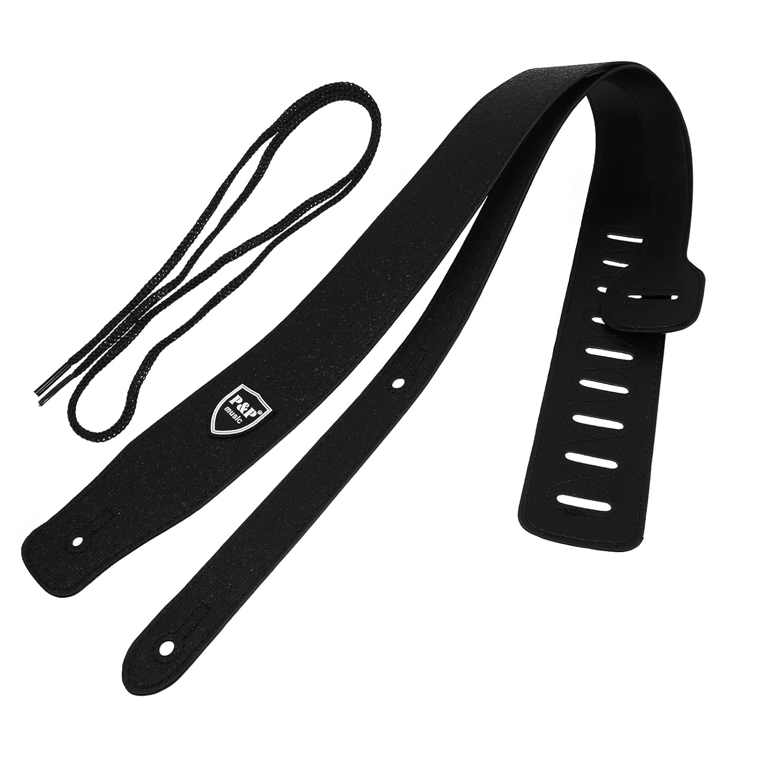 Generic PU Leather Guitar Strap Retro Guitar Belt Electric Guitar