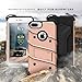 ZIZO Bolt Series iPhone 8 Plus Case Military Grade Drop Tested Tempered Glass Screen Protector Holster iPhone 7 Plus case Rose Gold