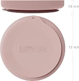 Moonkie Suction Plates for Babies & Toddlers Blush 1 Pack view 2