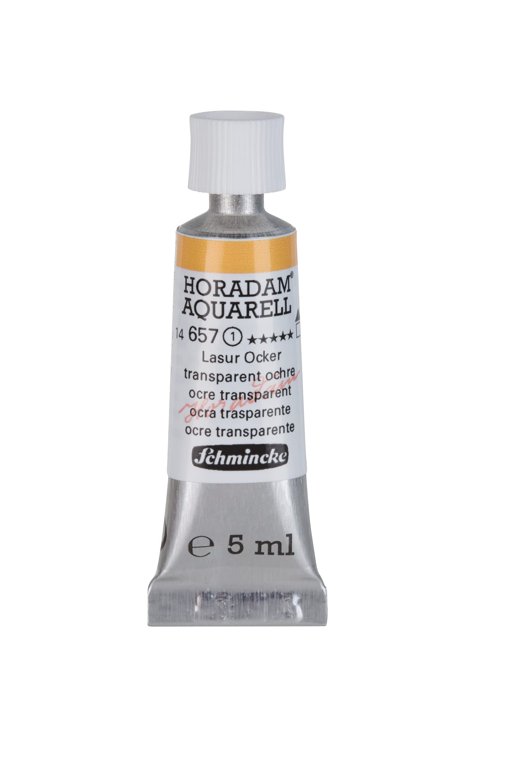 Schmincke - HORADAM® AQUARELL - finest artists' watercolours, light ochre natural - 5 ml — image 1
