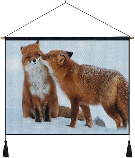 Amazon Co Jp 綿の麻 タペストリー 多機能 掛け軸 掛け物 横 65cmx45cm キツネカップル雪冬のケア 個性 掛け軸 掛け物 掛けじく ポスター インテリア 組立式 部屋飾り壁 壁飾り ホーム キッチン Amazon Co Jp 綿の麻 タペストリー 多機能 掛け軸 掛け物 横 65cmx45cm キツネカップル雪冬のケア 個性 掛け軸 掛け物 掛けじく ポスター インテリア 組立式 部屋飾り壁 壁飾り ホーム キッチン