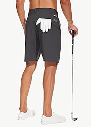 JWM Mens 7" Stretch Golf Shorts - Lightweight