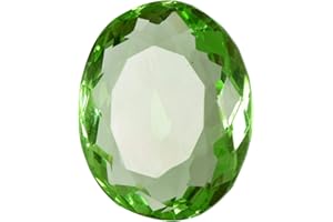 REAL-GEMS Loose Gemstones For Jewelry Making 14.40-103.50 Carat Oval Cut Gems Citrine | Amethyst | Topaz | Alexandrite | Tanzanite | Ametrine | Tourmaline Gemstone Neckalce For Women And Men