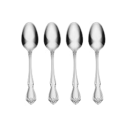 Oneida True Rose Everyday Flatware Teaspoons, 18/0
