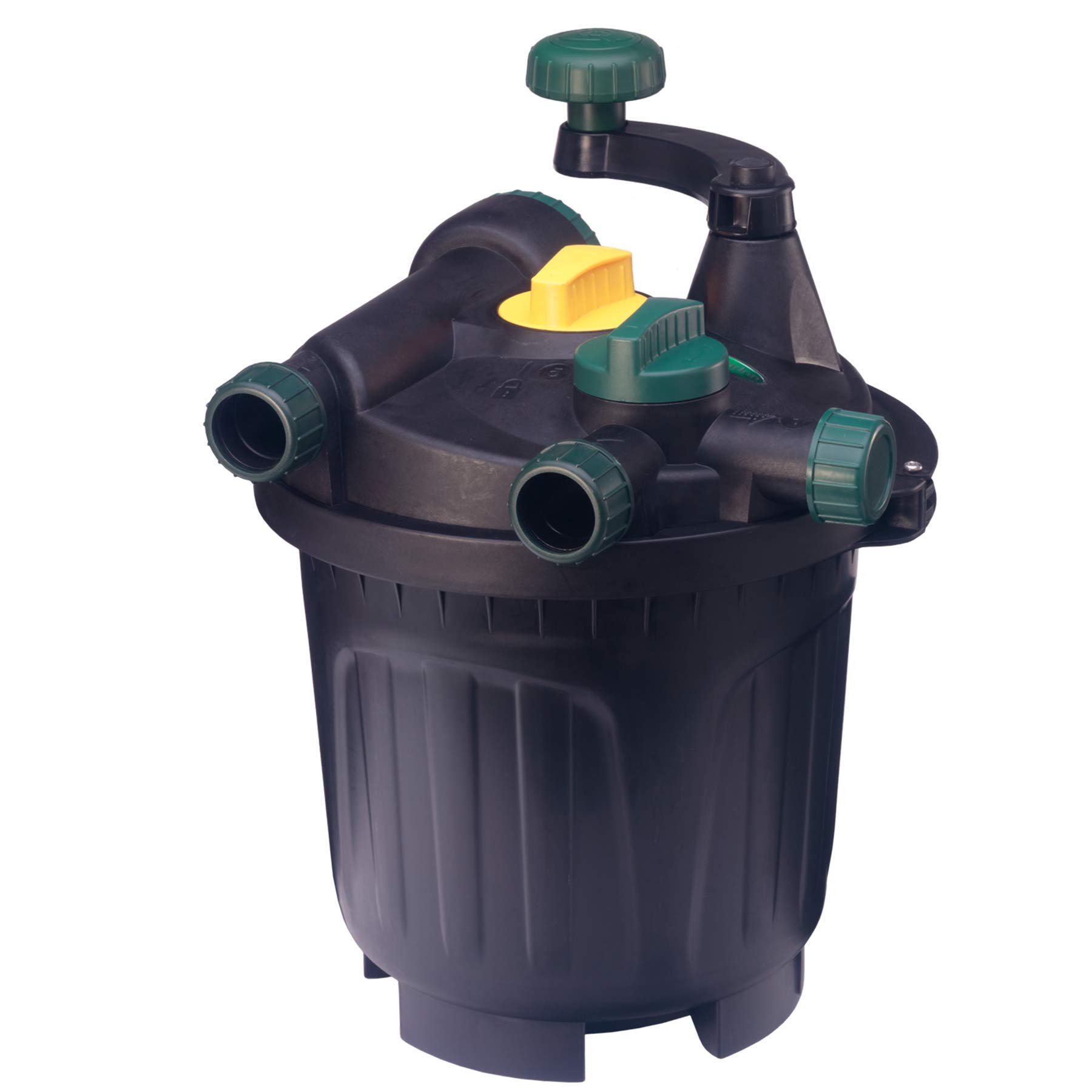 Blagdon Clean Pond Machine, Easy Clean Foam Free Pressure Filter, with UV Clarifier Light, Chi Media, Mechanical & Biological Filtration, Turn to Wash Clean Hands System, for Ponds up to 16,000 Litres