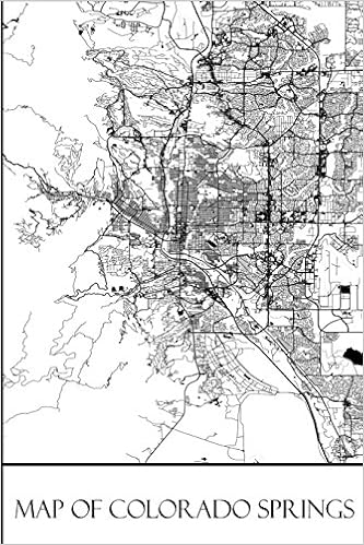 Map Of Colorado Springs Colorado Springs Map Travel Vacation Journal Diary Booklet Notebook 6 X 9 With 100 Lined Paper Pages Colorado Travel Tourism Guide Accessories Volume 2 Prince Ralph 9781718994904 Amazon Com Books