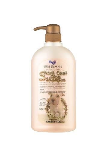 Forbis Short Coat Aloe Dog Shampoo, 750 ml