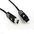 Pasow FireWire 800 to 400 9 to 6 pin Cable (9pin 6pin) 6FT , IEEE 1394 Firewire 800 9-pin/6-pin Cable 6 Feet