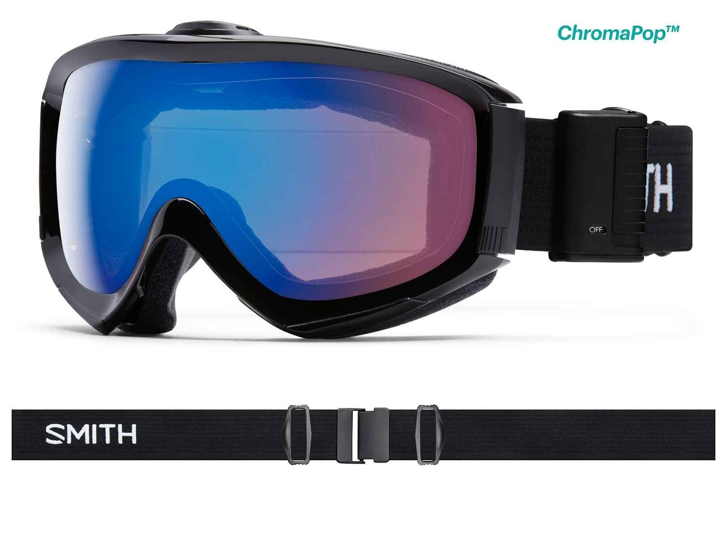 Sports Smith Knowledge Turbo Fan Snow Goggles Snowmobiling