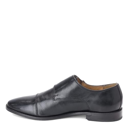 Florsheim Men\'s Shoes Size 9.5M Black Leather Double Monk Strap Florsheim Sorrento 11761-221 Dress Shoes Mens 9.5M Black  main image 2