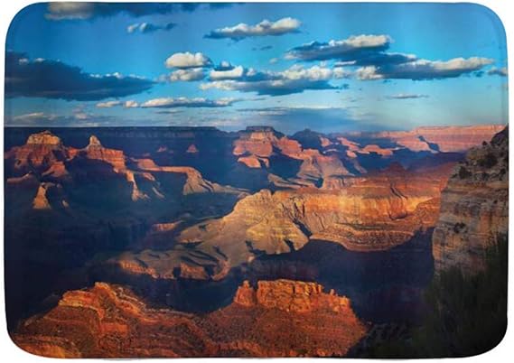 AoLismini Badematte Badezimmerteppiche, Grand Canyon historische