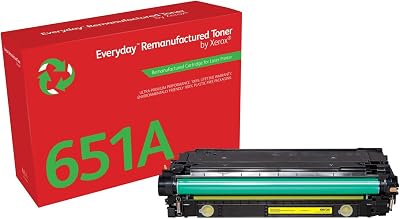 Xerox Yellow Toner 651A/650A/307A CE342A/CE272A/CE742A Standard Yield