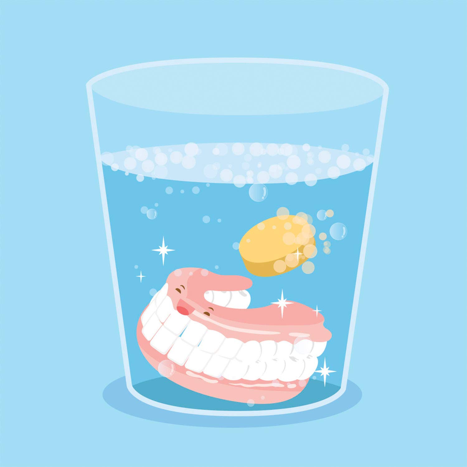 Denture Box Denture Cup with Strainer Portable Denture Bath Box Case Can Be Used As a Gift for Mom and Dad for Safe Guard Dentures，Capacity 10.6 oz : Beauty