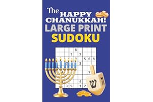 The Happy Chanukkah Large Print Sudoku