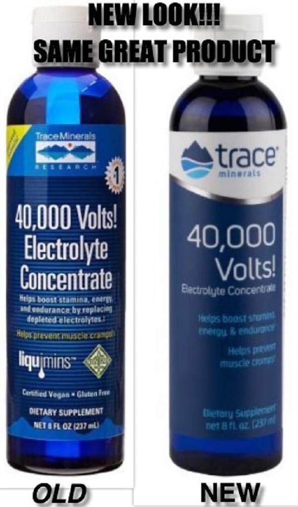 Trace Minerals 40,000 Volts, 8-Ounce: Health & Personal Care