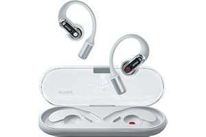 Nothing Ear (Open) Open-Ear Headphones, Earbuds with Earhooks, BT 5.3, Clear Voice Technology with 2 Mics, Fast Charging, Compatible with iPhone & Android -White