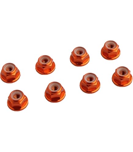 Amazon.com: Traxxas 1747R Blue-Anodized Aluminum 4mm Flanged