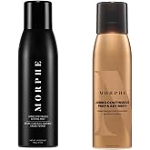 Morphe Jumbo Continuous Setting Spray for Makeup with a Radiant Finish (6.5 Fl oz) + Morphe Jumbo Continuous Prep &amp; Set Hydrating Face Mist (6.5 oz)