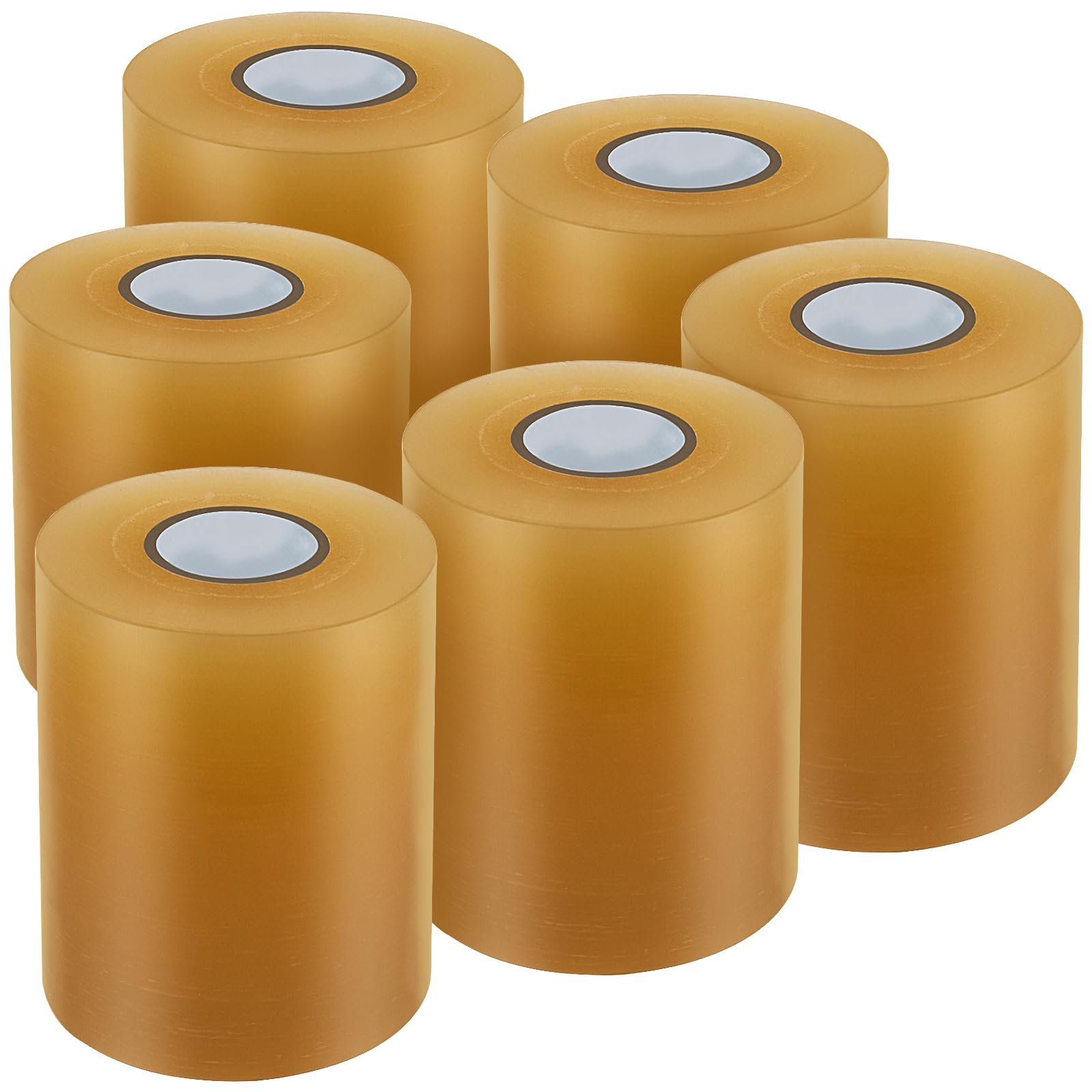 6 Rolls Wrestling Mat Tape - 4" X 108ft PVC Seam Cover Tape For Gym Floors, Grappling Mats, Jiu Jitsu