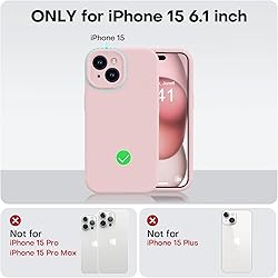 Vooii Compatible with iPhone 15 Case, Upgrade