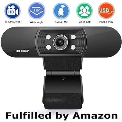 Full HD 1080P Webcam with Built-in Microphone for Jordan Ubuy
