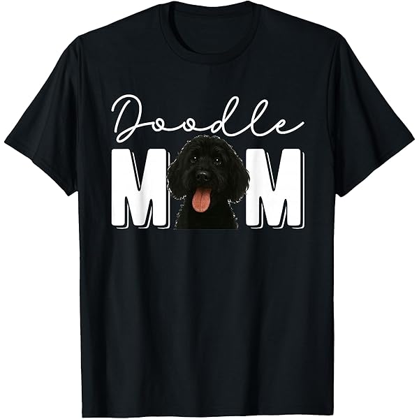 Amazon.com: Black Goldendoodle Dood Doodle Dog T-Shirt : Clothing
