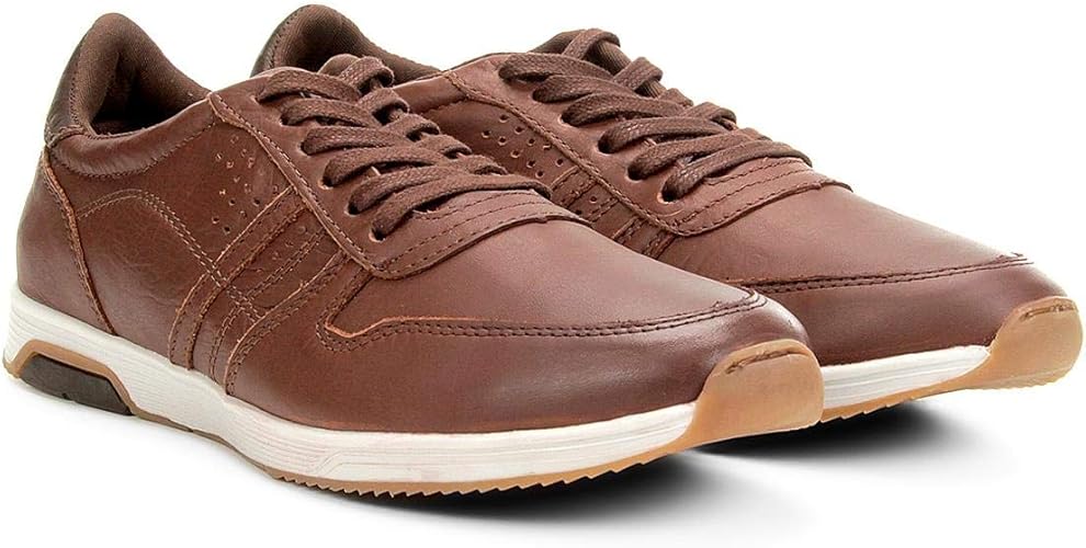 tênis couro walkabout new sound masculino