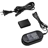 Glorich ACK-E12 AC Power Adapter DR-E12 DC Coupler LP-E12 LPE12 Dummy Battery Kit for Canon EOS M200, M100, M50 Mark II, M50,