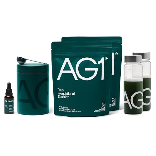 AG1 Greens Powder Supplement | Improve Gut Health | Multivitamin ...