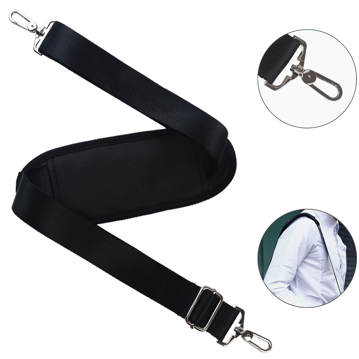 Shoulder Strap BOMKEE Universal Replacement Adjustable Amazon.co.uk