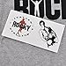 Rocky Movie Logo Italian Stallion Sylvester Stallone T Shirt & Stickers (Large) Athletic Heather