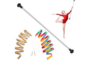 TOXYMHO Kids Baton, 28-Inch Stainless Steel Twirling Baton for 3-15 Years Old Dance Beginners | Includes 1 Gymnastics Wand & 