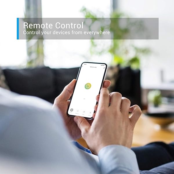 INK WP02 Enchufe Inteligente 2 4GHz Wifi Smart Plug Compatible con Alexa y Google Assistant con Aplicacin de Control Remoto para iOS y Android Controlar su Dispositivo Desde Cualquier Lugar