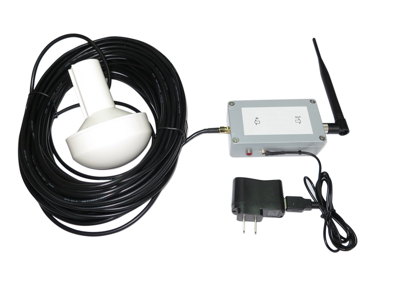 GPS Signal Repeater Transfer L1 L2 DB2 Full Kit Distance 15 Meter eBay