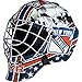 Franklin Sports New York Rangers NHL Hockey Goalie Face Mask - Goalie Mask for Kids Street Hockey - Youth NHL Team Masks for Kids