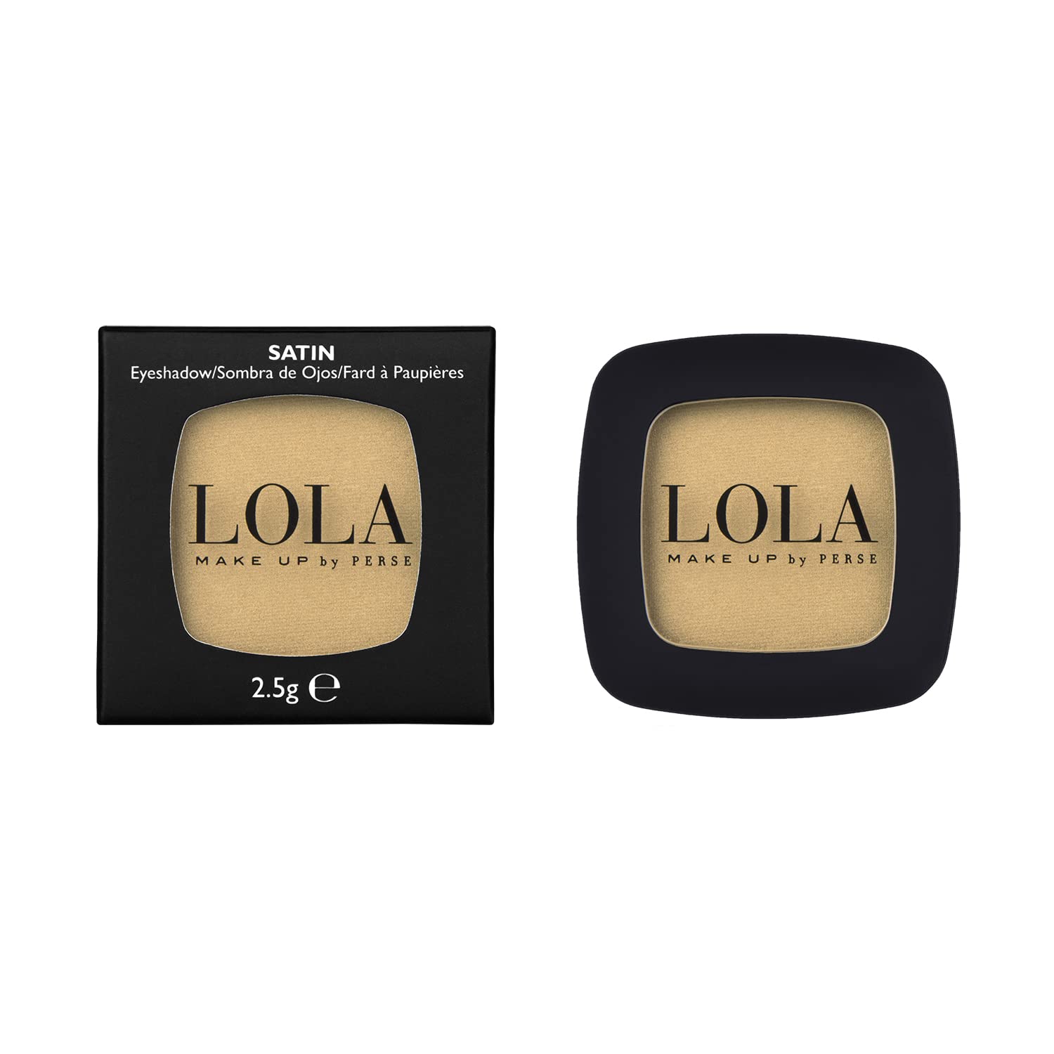 LOLA Eyeshadow Mono Long Lasting Eyeshadow Palette Mattes and Shimmers Blendable Eye Shadow Make Up Professional Eye Cosmetic - 034-Golden