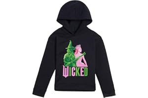 wicked Girls Fleece Drop Shoulder Pullover Hoodie Toddler to Adult Sizes (2T - 2XL)