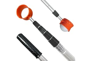 SPEENSUN Golf Ball Retriever Telescopic,Golf Ball Water Retriever,Max 15Ft Lightweight Aluminum Alloy Golf Ball Grabber,Not Easy to Break and No Corrosion Golf Ball Retriever for Water and Bushes