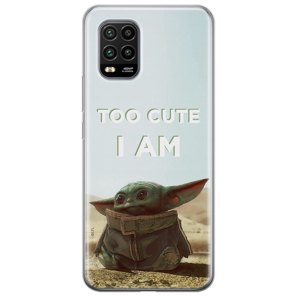 ERT GROUP mobile phone case for Xiaomi MI 10 LITE original and officially Licensed Star Wars pattern Baby Yoda 004 optimally adapted to the shape of the mobile phone, case made of TPU — image 1